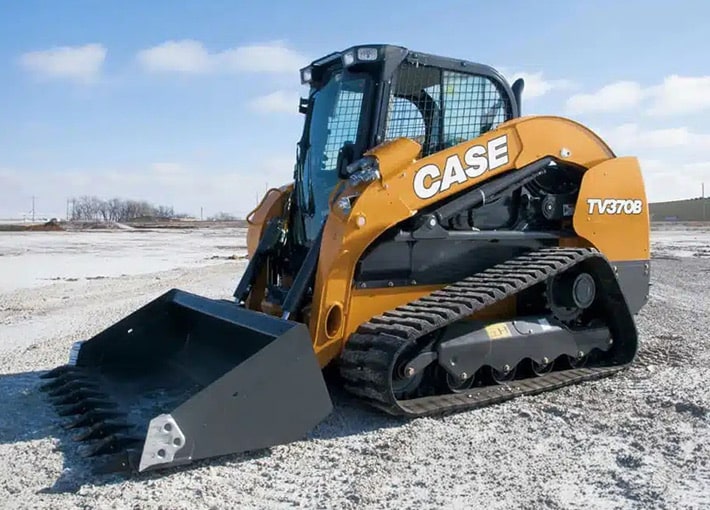 Type équipement chargeuse skid steer.